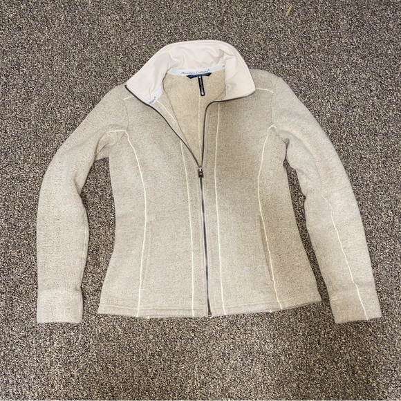 Fuzzy Warm KUHL $99 Stella Full Zip Fleece Lined Jacket Sweater Cozy Winter Sm - Picture 11 of 13